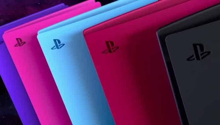 Painéis Frontais do PS5 serão lançados oficialmente em cinco novas cores