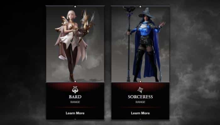 Magos de Lost Ark Bard e Sorceress