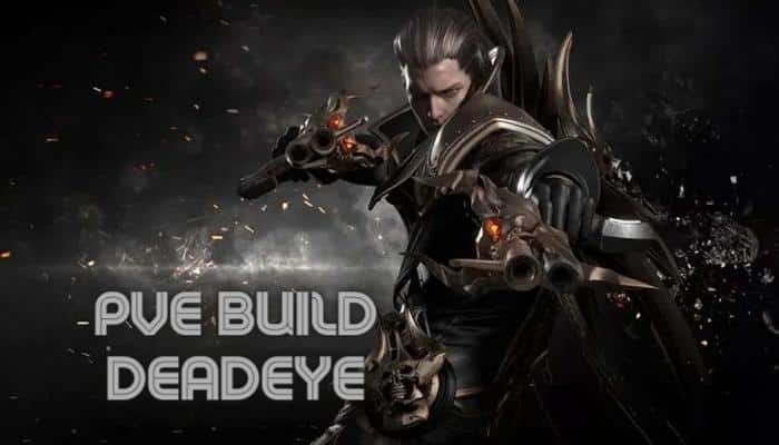 Deadeye PvE Build Engraving Enhanced Weapon Lost Ark