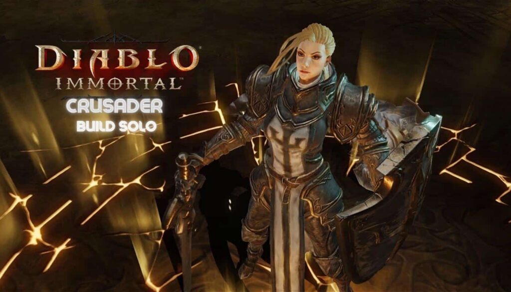 Build Crusader Diablo Immortal Abate Solo