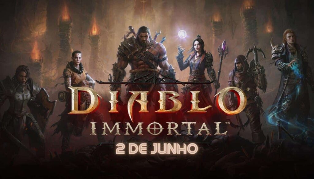 Diablo Immortal Lançamento em 2 de junho para iOS, Android e PC