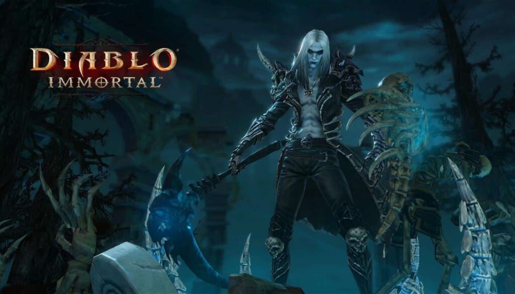 Leveling do Necromante em Diablo Immortal