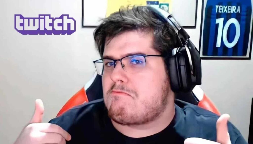 O streamer Casimiro na twitch foi desbanido rapidamente