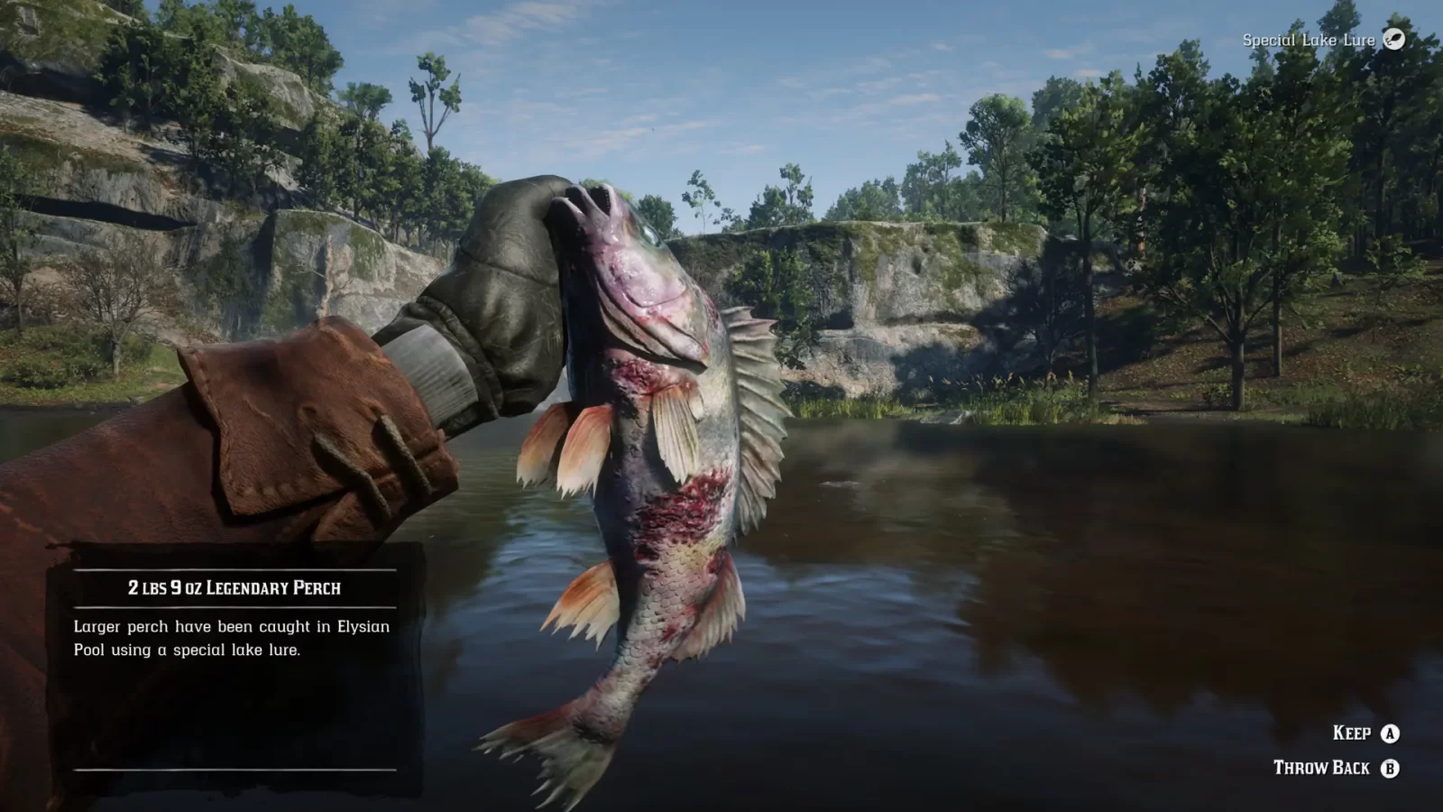 pesca em Red Dead Redemption 2