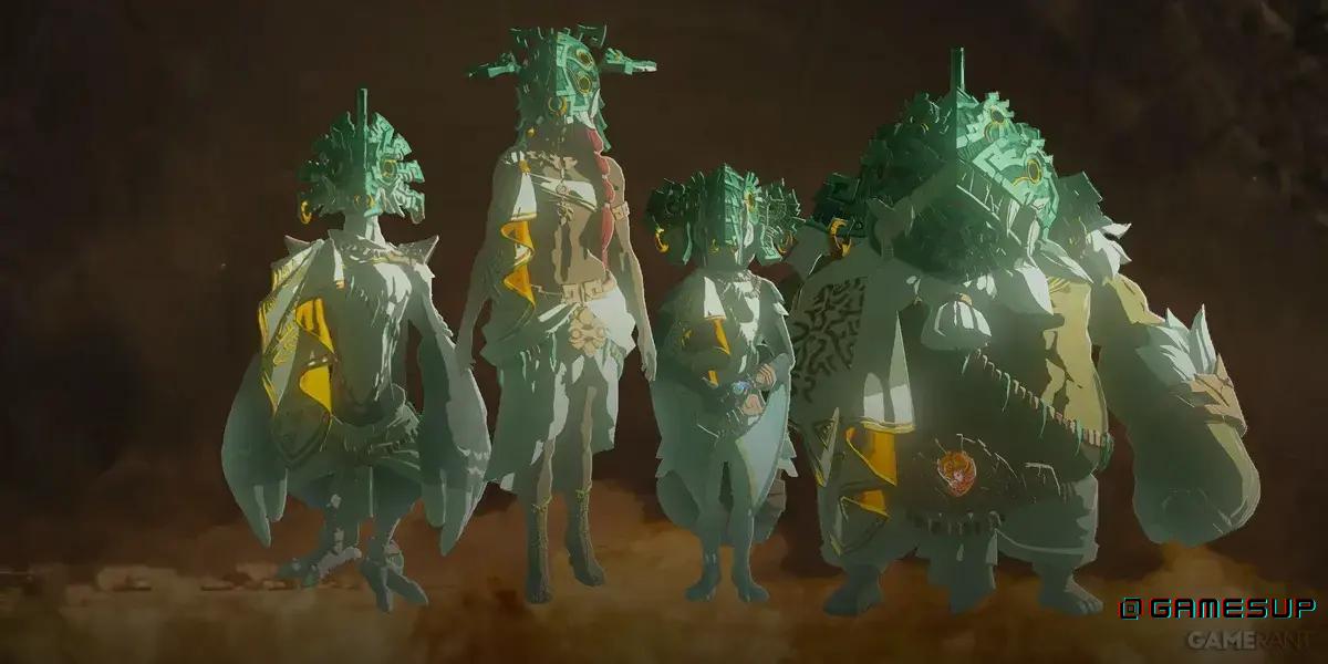 Hyrule Warriors Age of Imprisonment sages