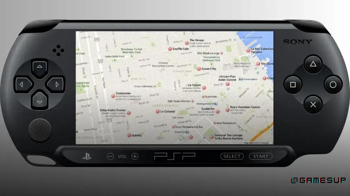 PSP como GPS