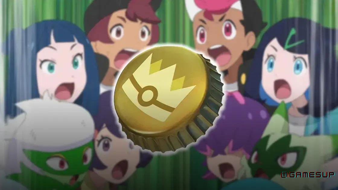 Pokemon Go Gold Bottle Cap
