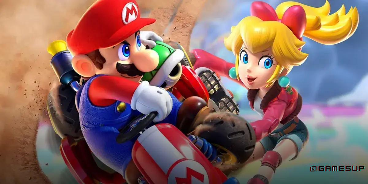Rainbow Road Mario Kart