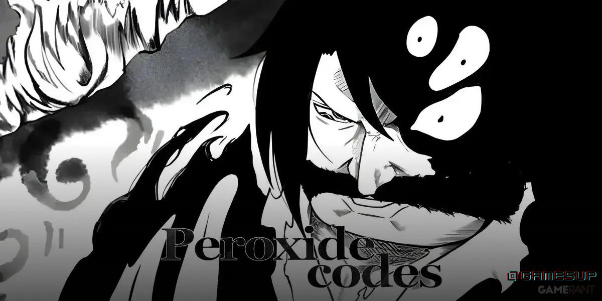 códigos Peroxide Roblox