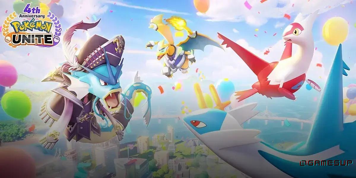 Pokemon UNITE Aniversário de 4 anos