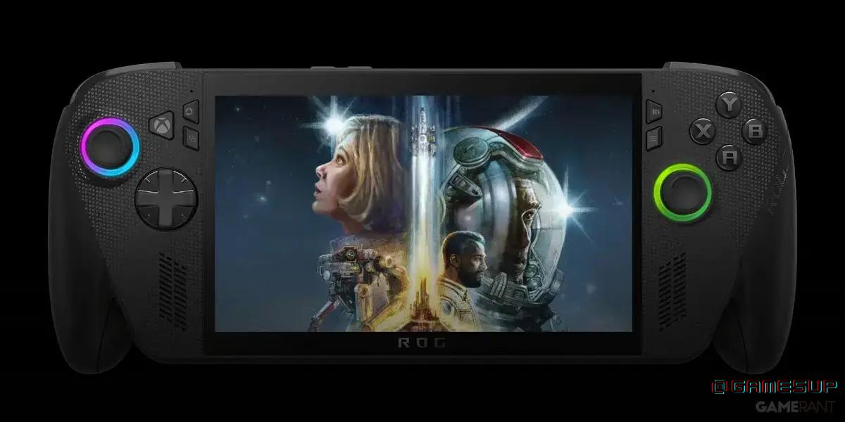 Rog Ally Xbox Starfield
