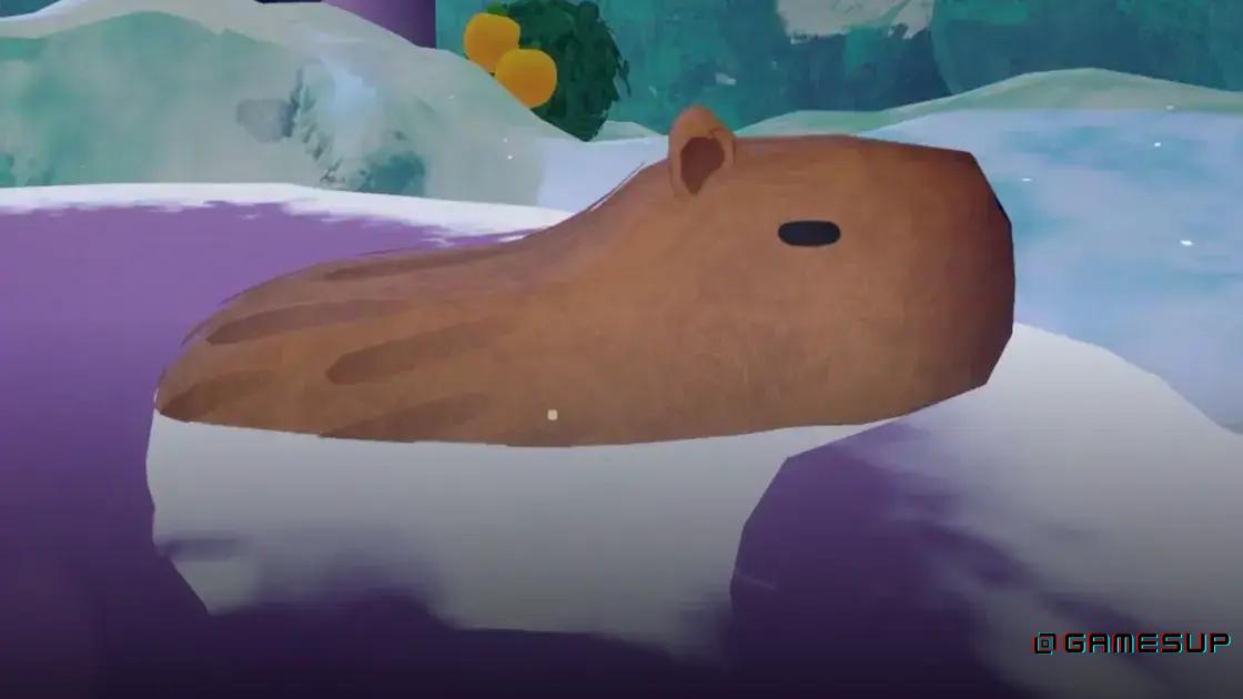 onde encontrar capivara em Peak