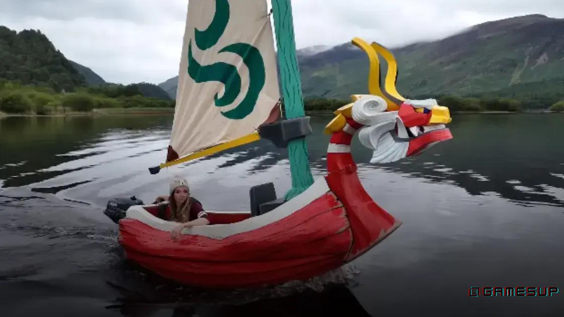 Zelda Wind Waker barco