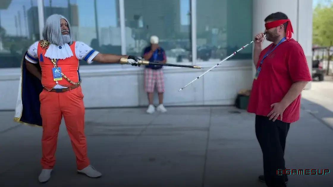 cosplayer Street Fighter