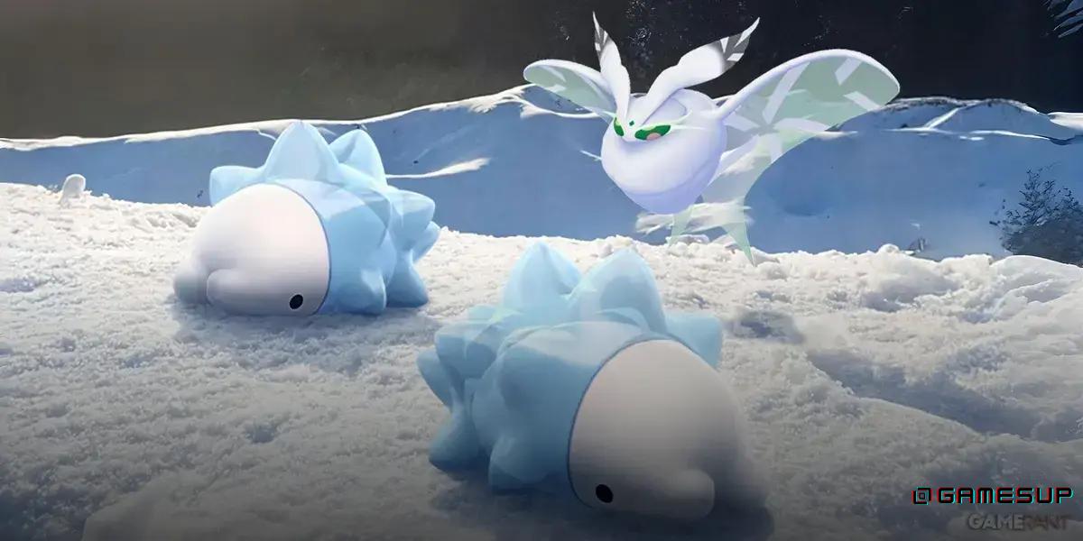 evolução do Snom em Frosmoth Pokemon GO