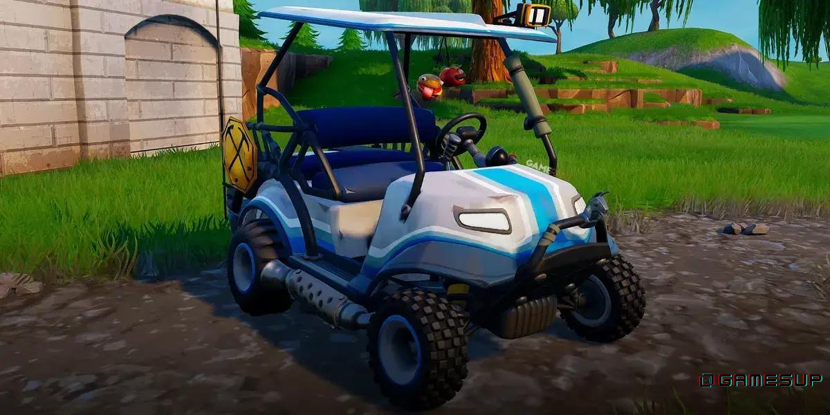 localização dos All Terrain Karts Fortnite