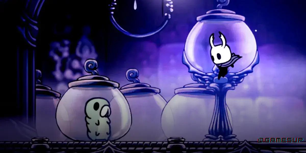 localização dos Grubs em Hollow Knight