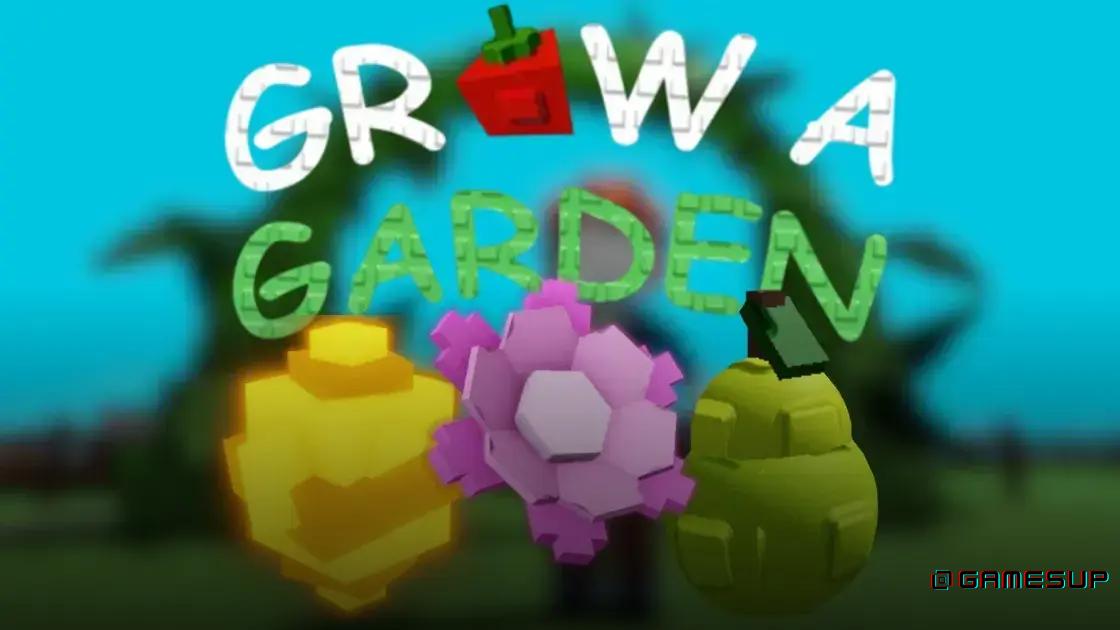plantas lenhosas no Roblox Grow a Garden