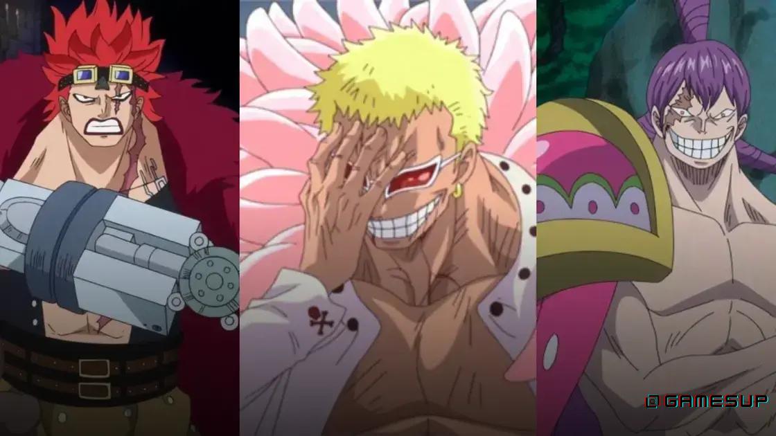 usuários de frutas do diabo fracas