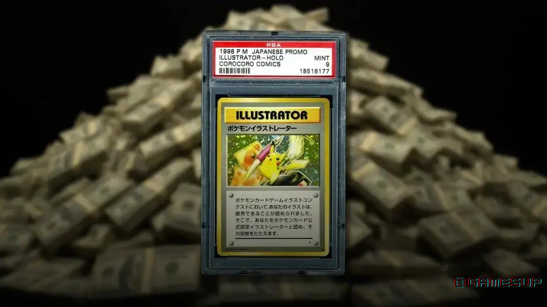 Pikachu Illustrator card