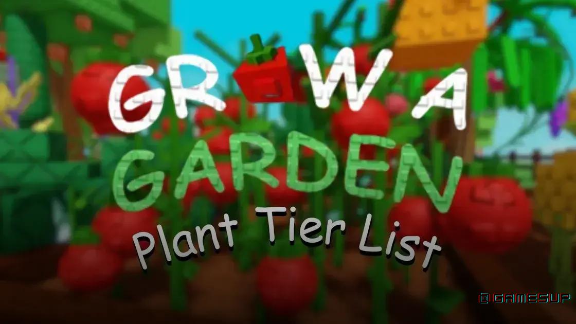plantas para Grow a Garden