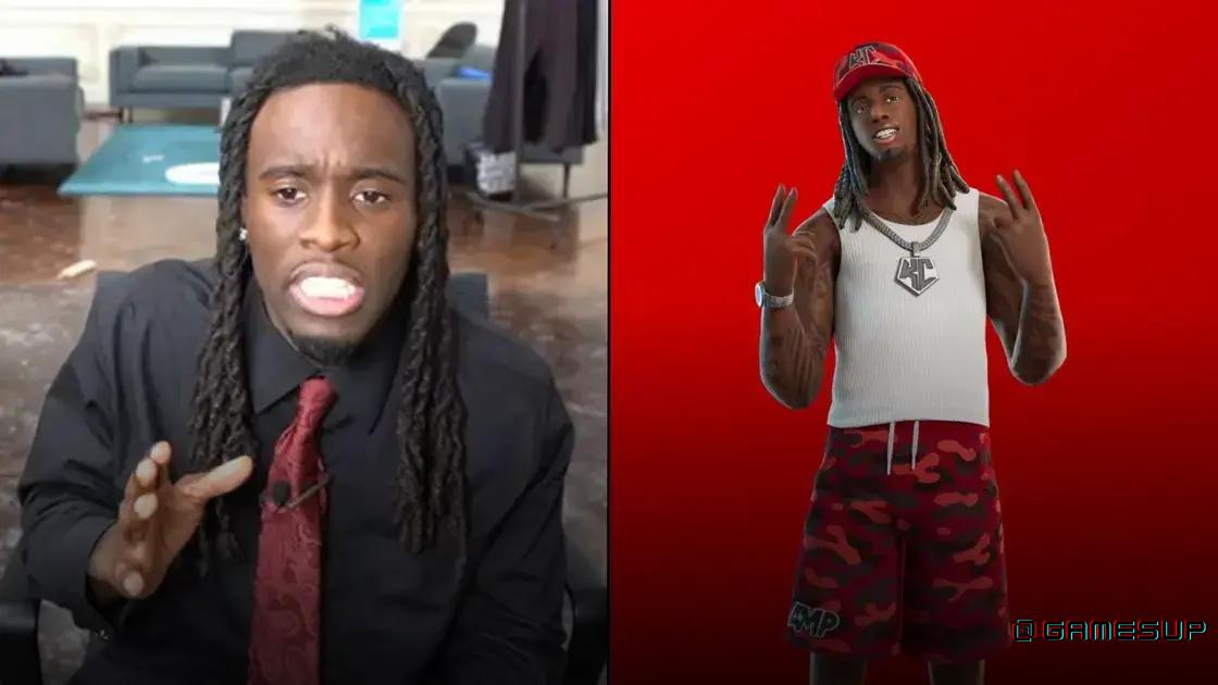 skin do Fortnite Kai Cenat