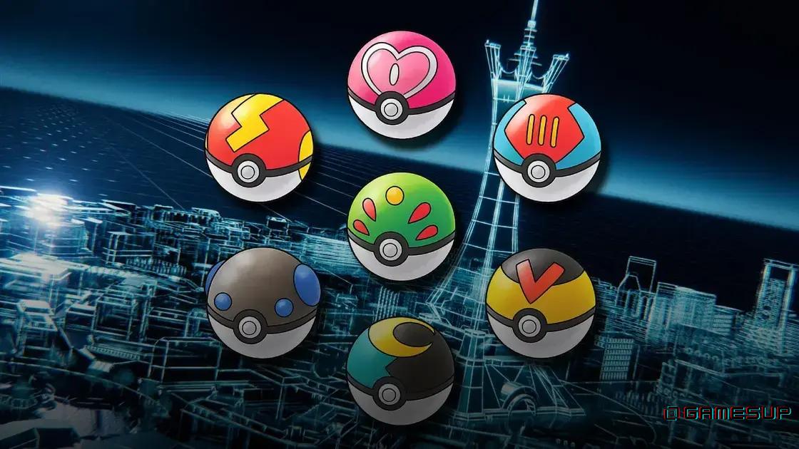 Apricorn Balls Pokemon Legends Z-A