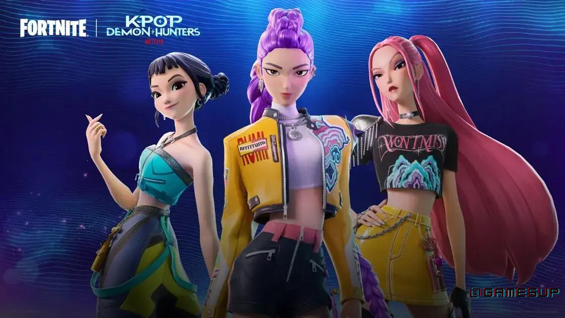 Fortnite KPop Demon Hunters