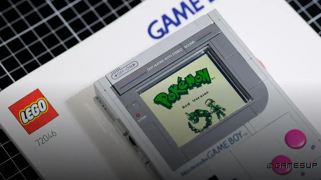 Game Boy Lego modificado