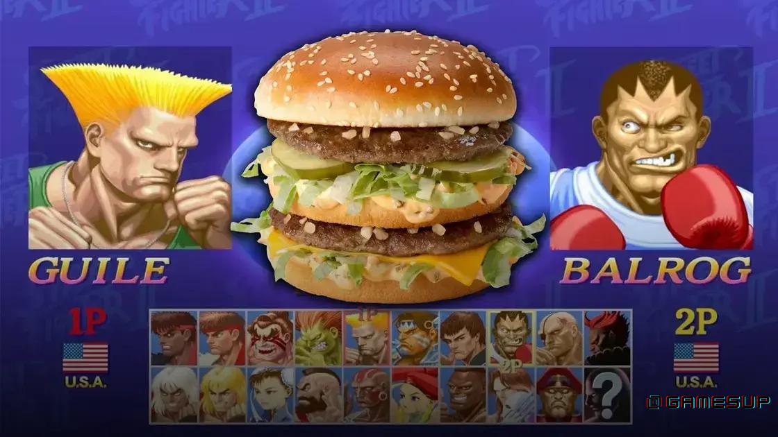 McDonald's Japão Street Fighter