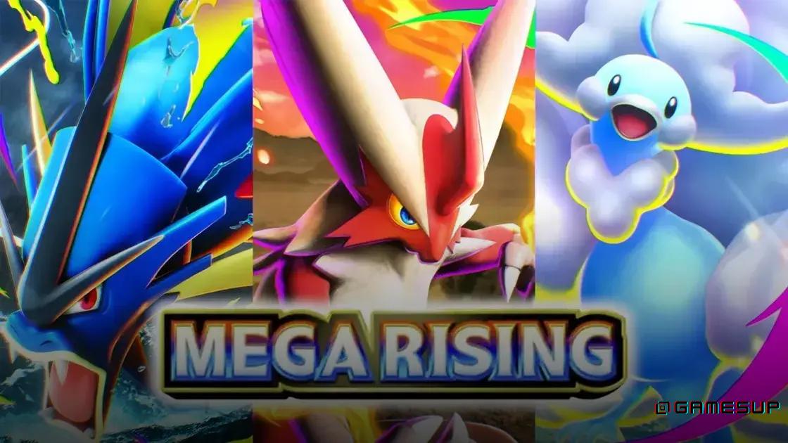 cartas Pokémon TCG Mega Rising