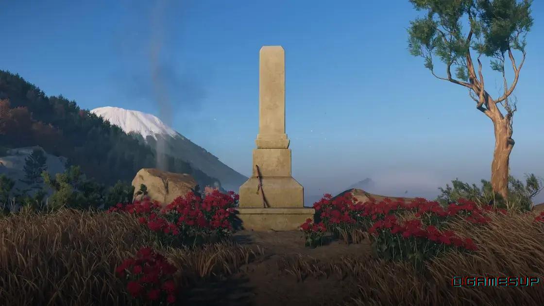 localização Pillars of the Fallen Ghost of Yotei