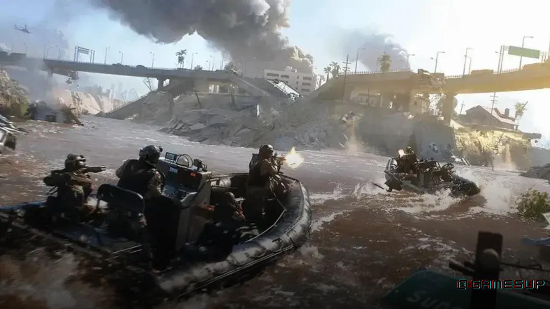 naval warfare em Battlefield 6
