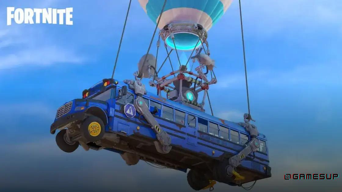 Battle Bus Fortnite