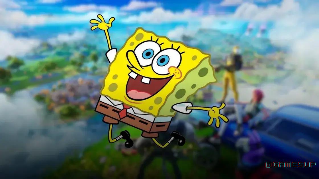 Fortnite crossover SpongeBob