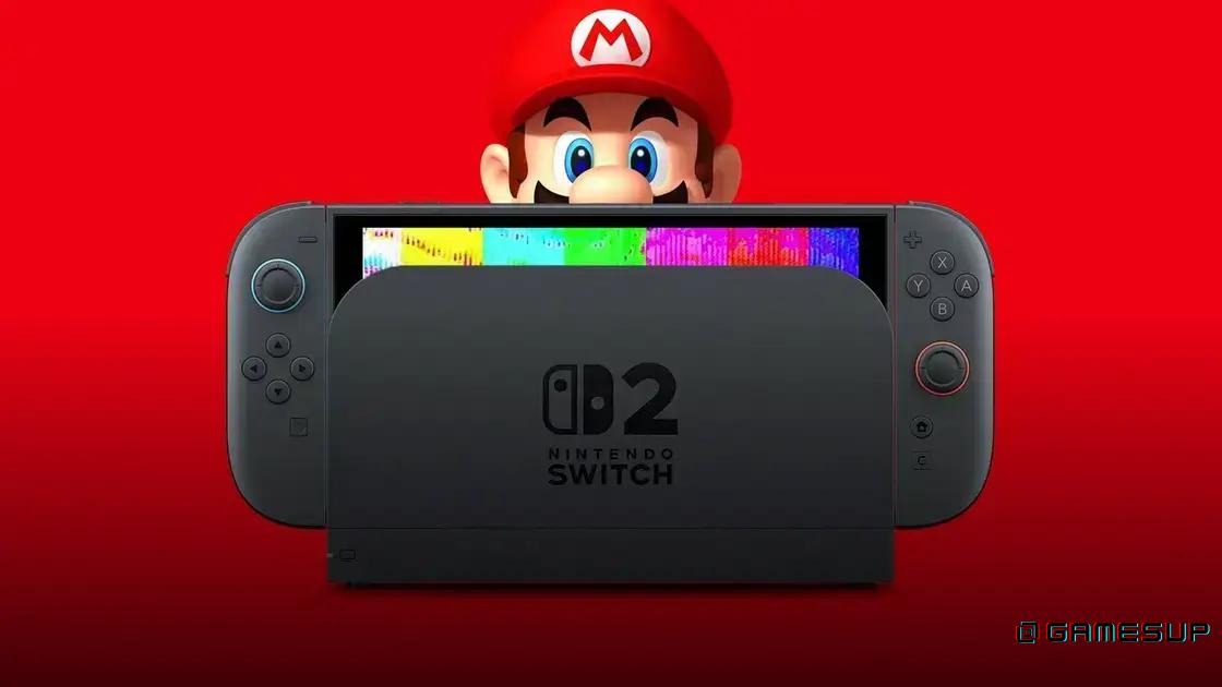 Nintendo Switch 2 atualização