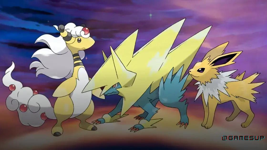 Pokemon Legends Z-A melhores Pokémon do tipo Elétrico