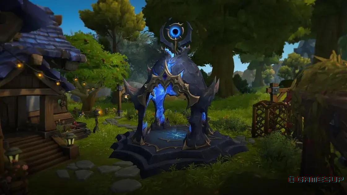 World of Warcraft itens de decoração