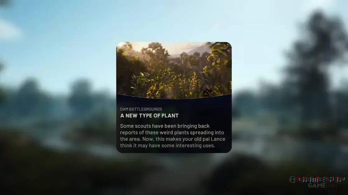 plantas perto de Baron Husk Arc Raiders