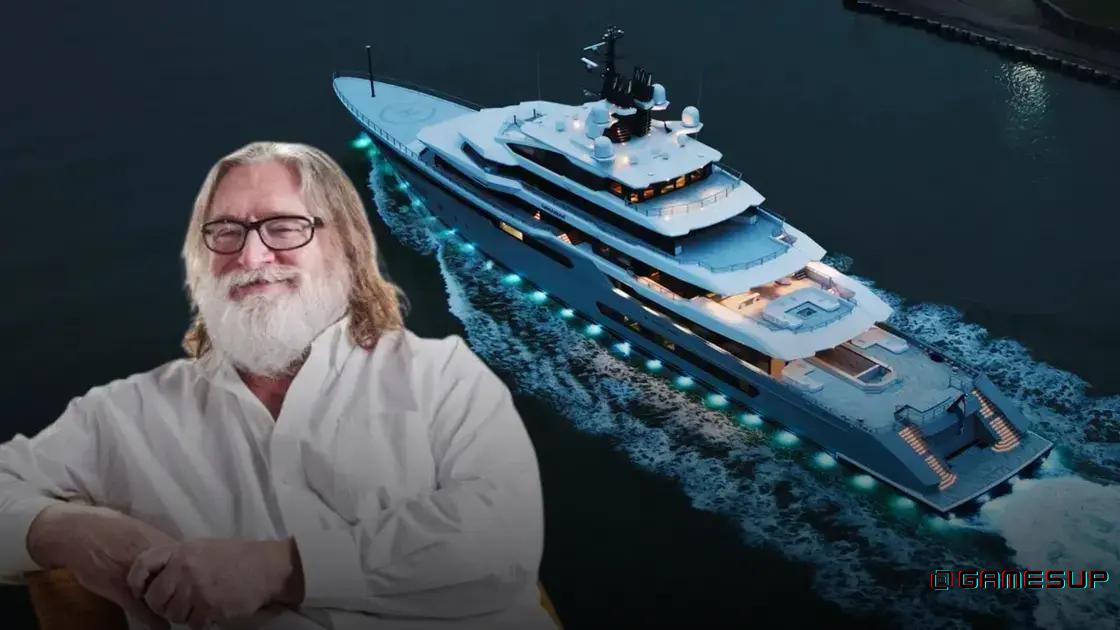 superyacht Gabe Newell