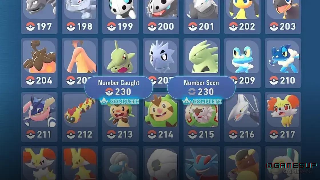 Capturar todos os Pokémon em Pokémon Legends Z-A