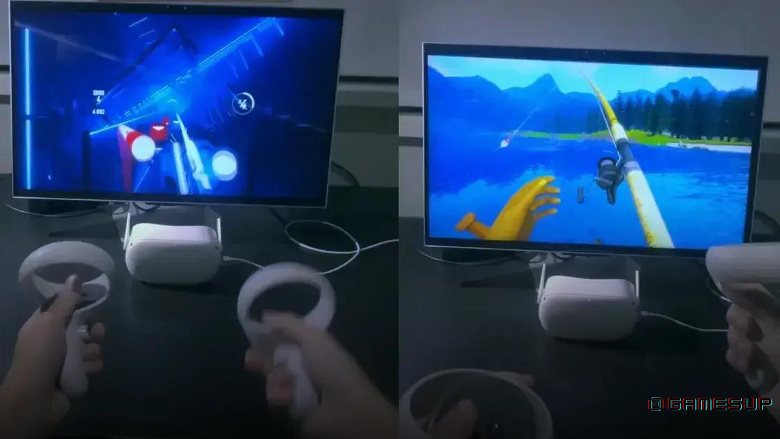 Meta Quest jogos VR sem headset