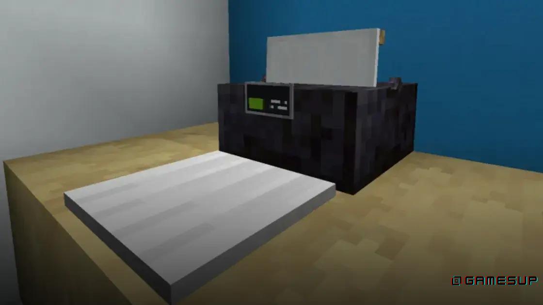 Minecraft em impressora de recibos