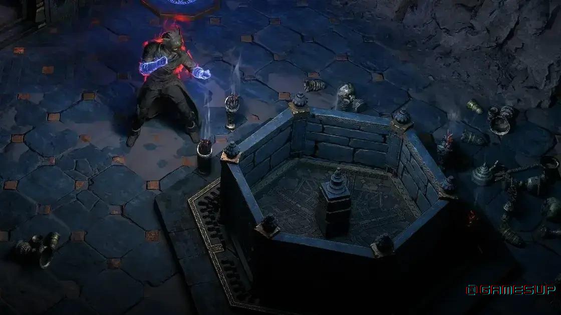 Vasos de Água Sagrada Path of Exile 2