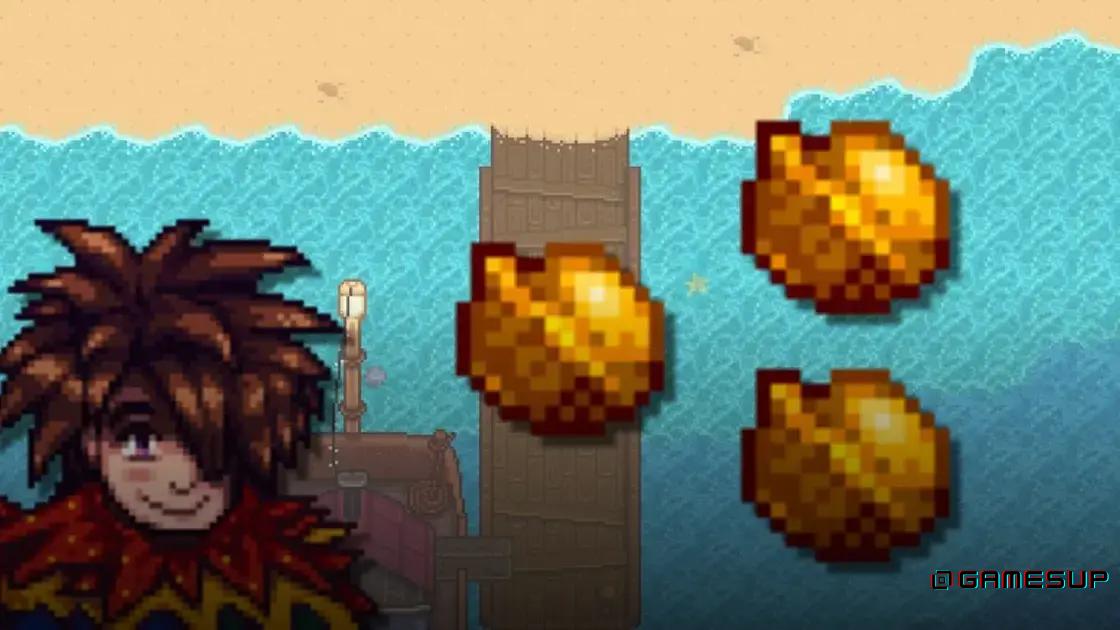 localização dos nozes douradas Stardew Valley