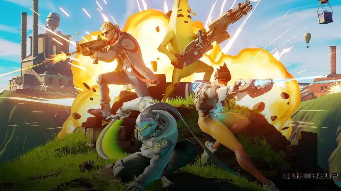 Fortnite Overwatch colaboração