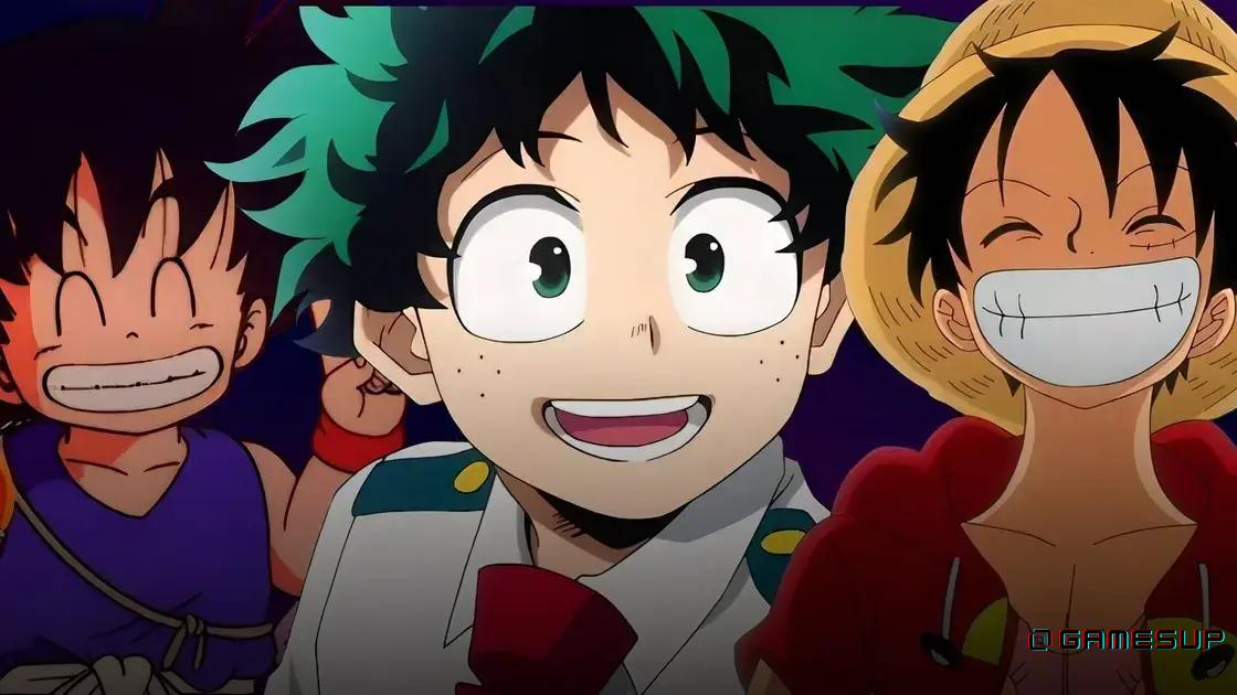anime que inspiraram My Hero Academia