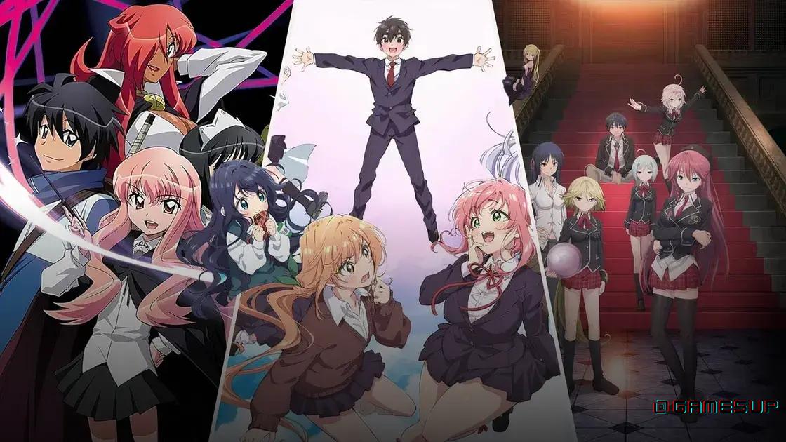 melhores animes harem