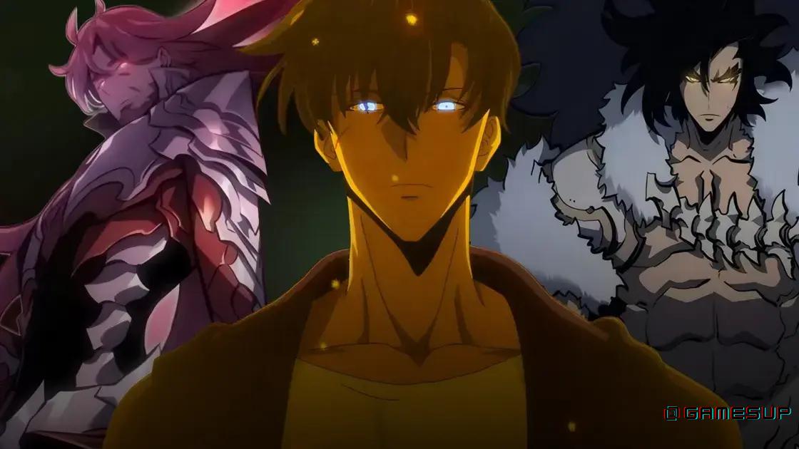 personagens mais fortes Solo Leveling