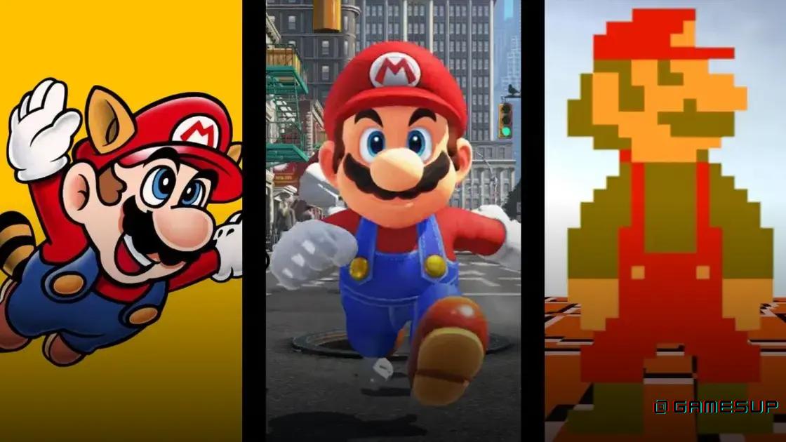 todos os jogos do Mario